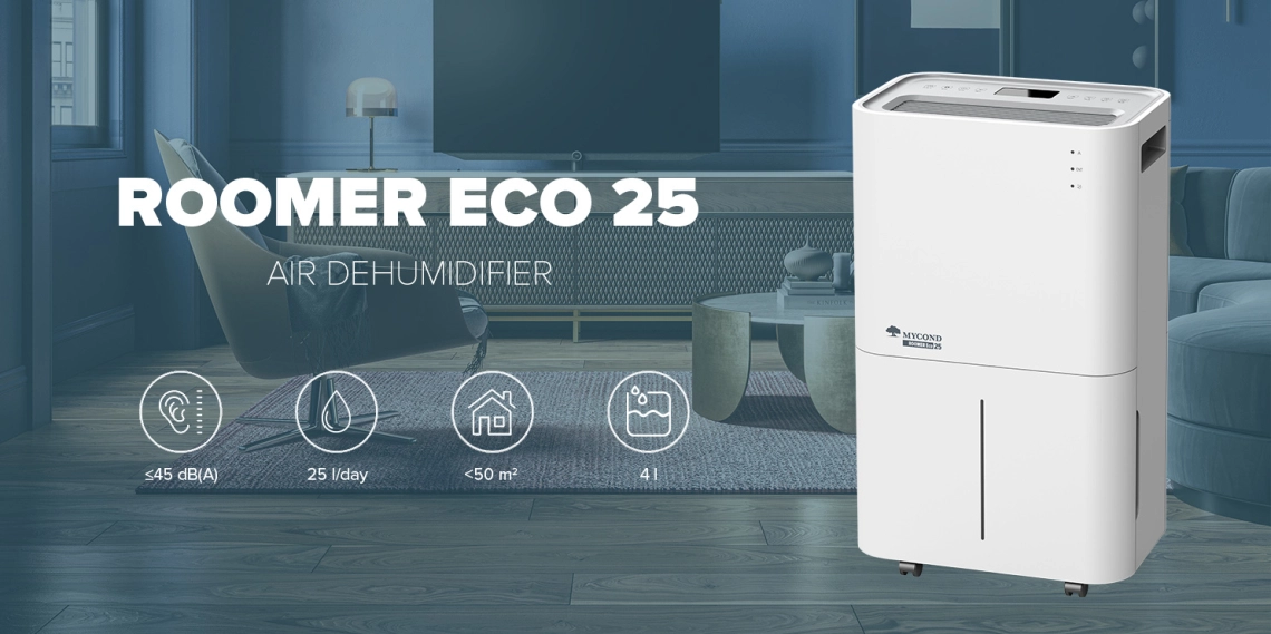 MyCond Roomer Eco 25 除湿机体积小巧，非常适合家庭使用。