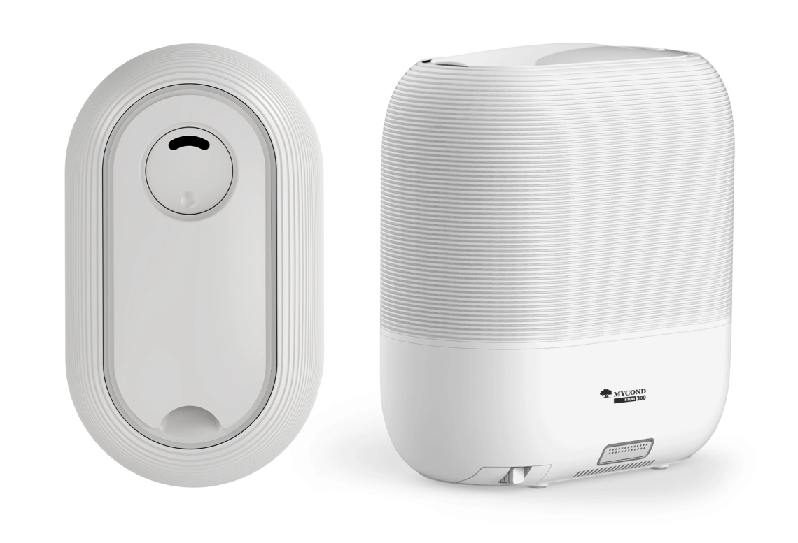 超声波加湿器 MyCond H:LUMI 300 设计紧凑,运行安静