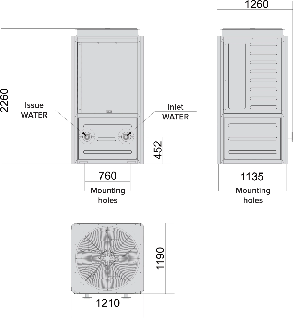 MyCond MCU-OHDD 整体尺寸 - 1