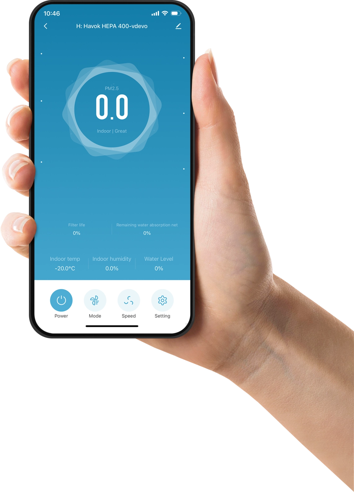 MyCond H:HAVOK HEPA 400 内置 Wi-Fi 控制