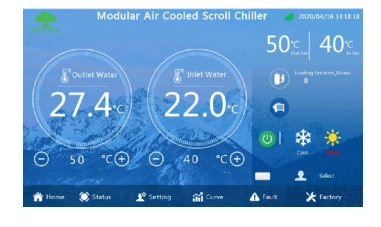 MyCond 变频器 MCU-YHI 控制面板