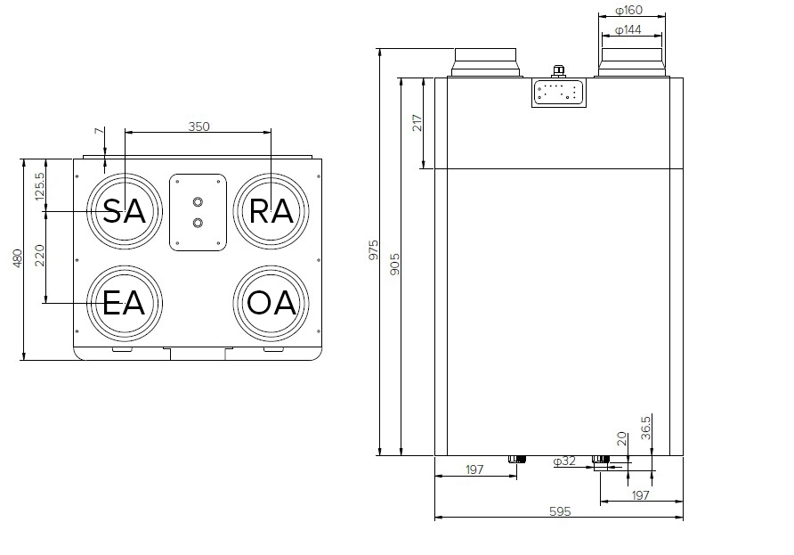 MyCond MCFA 整体尺寸 - 1