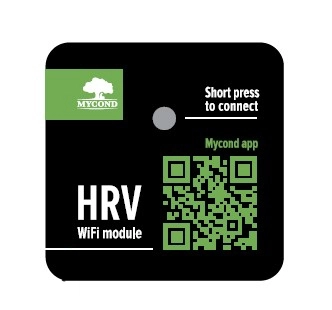 MyCond MVS***-DW HRV 模块，用于通过 WiFi 进行应用控制