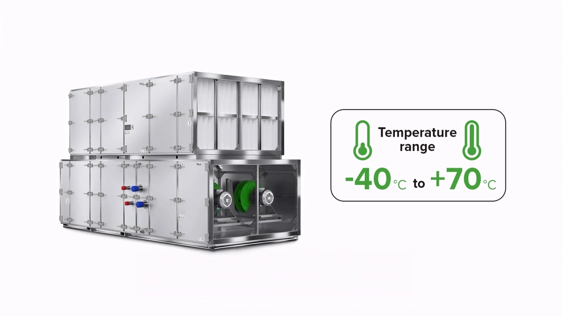 MyCond WindMe ventilation unit stable operation at critical temperatures