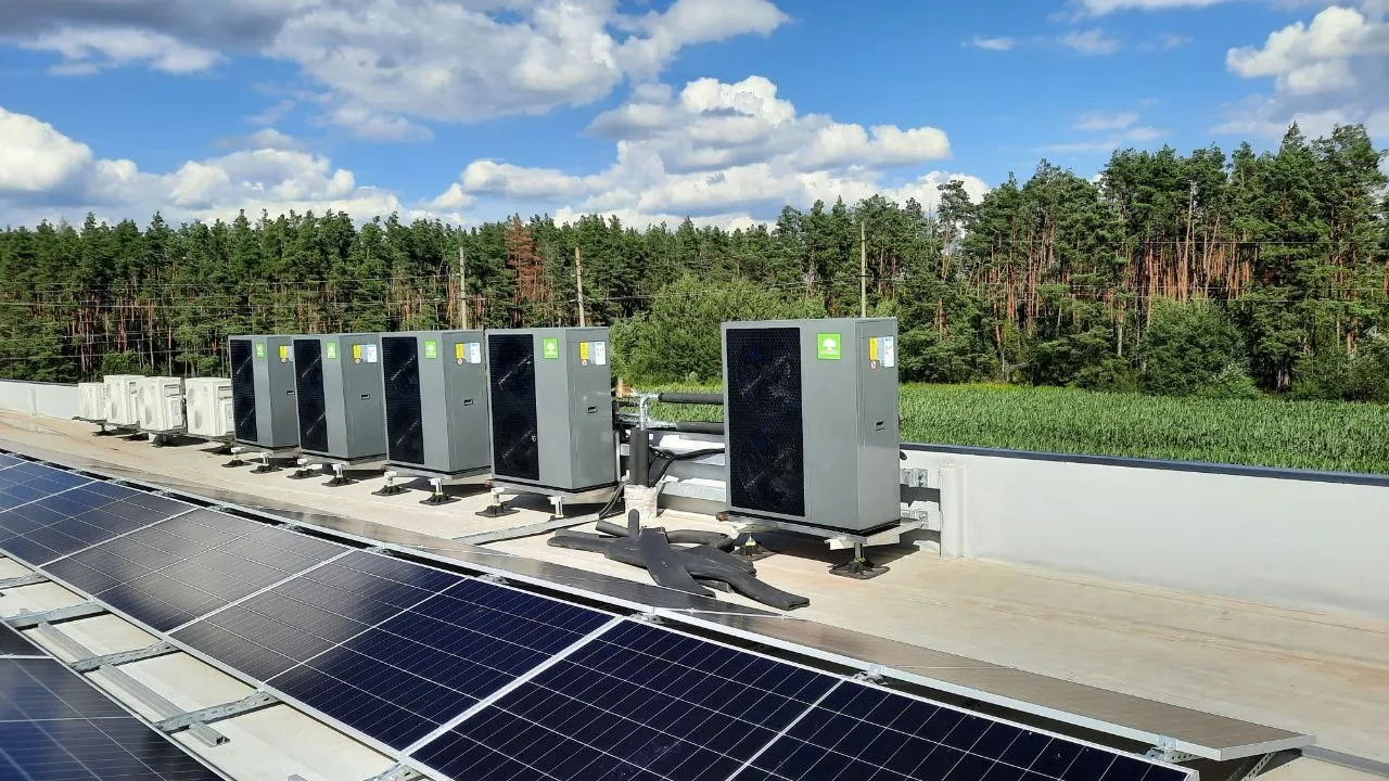 采用 Mycond 热泵 BeeEco 系列的工业设施