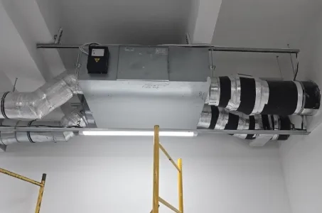 购物中心配备 Mycond 能量回收通风装置 MVS