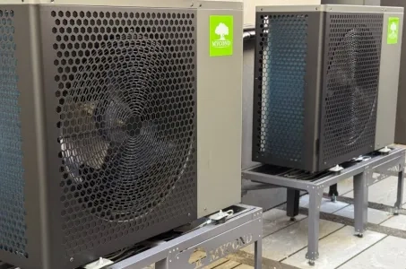 使用Mycond BeeHeat分体式热泵的私人家庭供暖解决方案