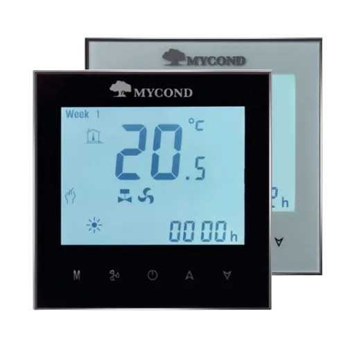 风机盘管恒温器 Mycond TRF-B2 白色/黑色